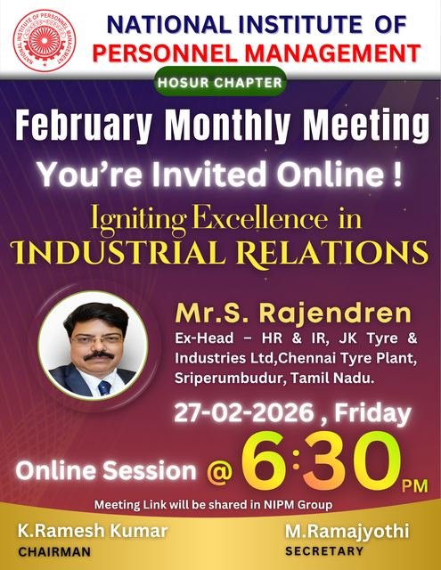 Igniting Excellence in Industrial Relations brochure