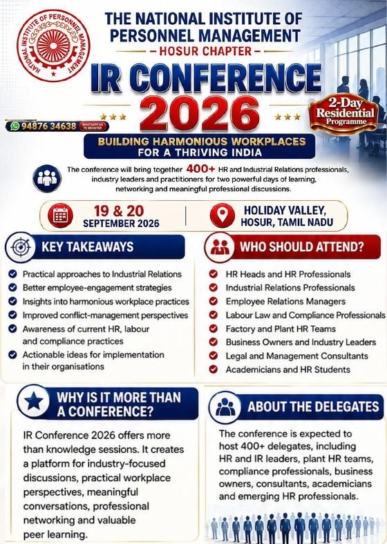 IR Conference 2026 brochure page 1