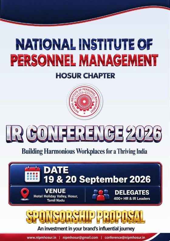 IR Conference 2026 sponsorship proposal page 1